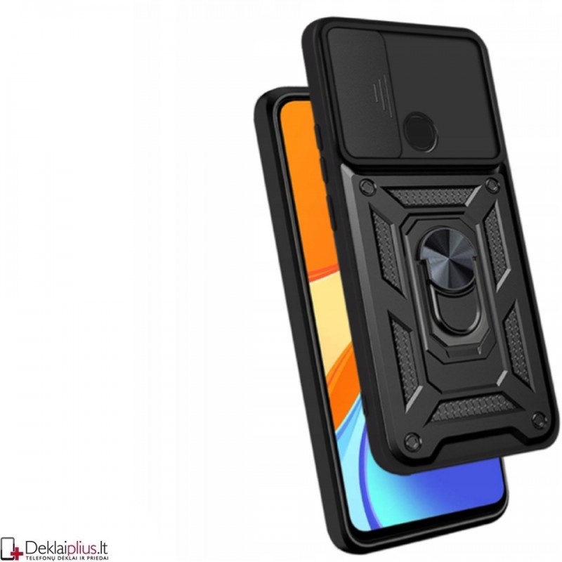 5in1 smūgiams atsparus dėklas su žiedu ir kameros apsauga (Xiaomi Redmi 9C/10A) 5in1 smūgiams atsparus dėklas su žiedu ir kameros apsauga (Xiaomi Redmi 9C/10A)